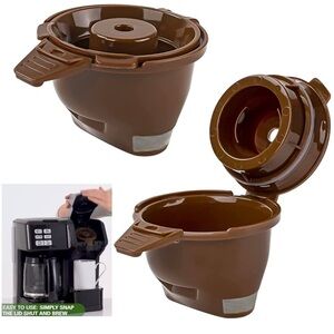 Hamilton Beach Flex Brew Reusable Ground Coffee Brew Basket - Black - Set of 2